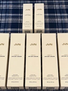 JVN Complete Air Dry Cream Bundle NEW – 7pc | $231 Retail Value
